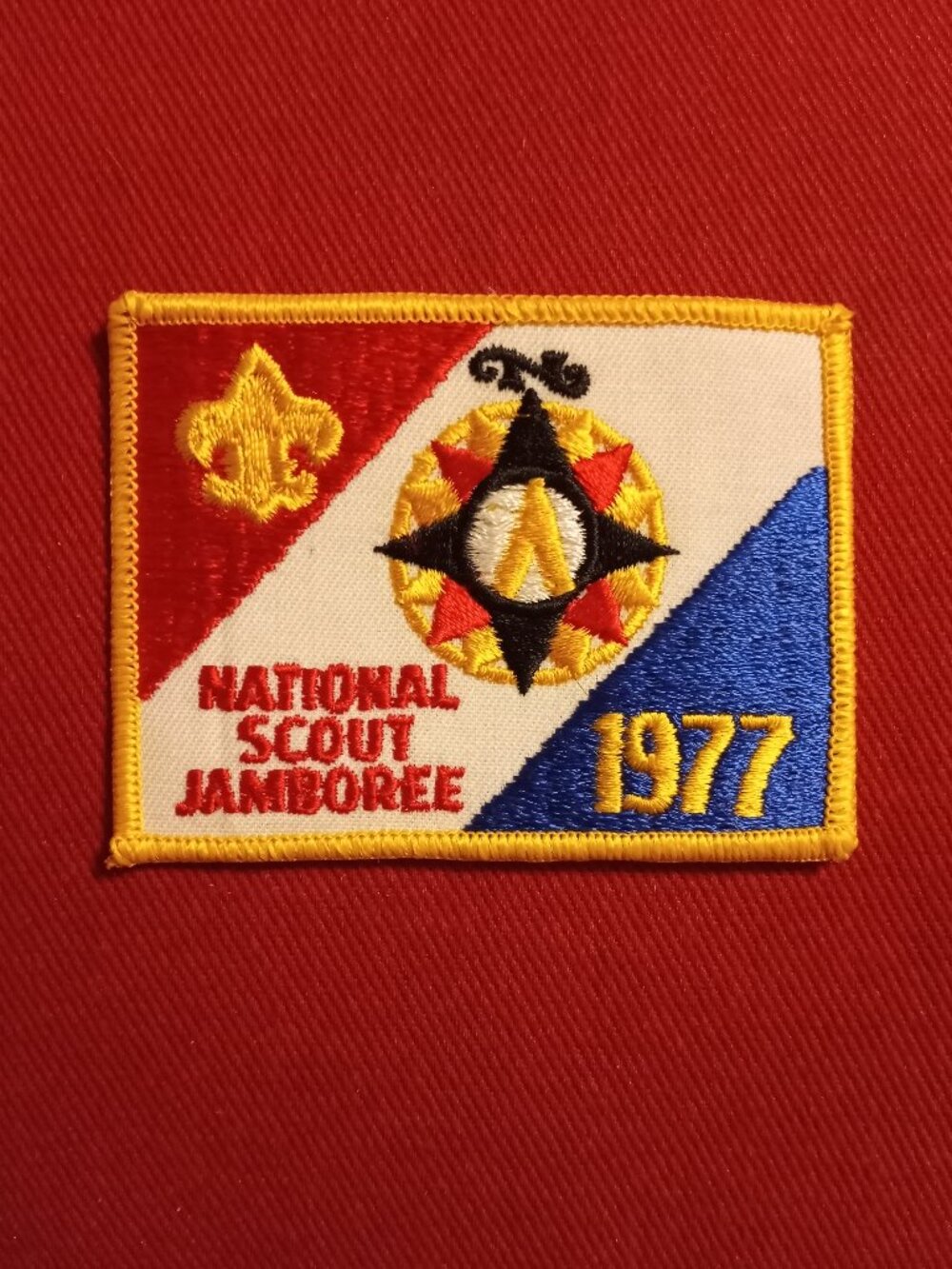 BSA National Scout Jamboree 1977 embroidered patch